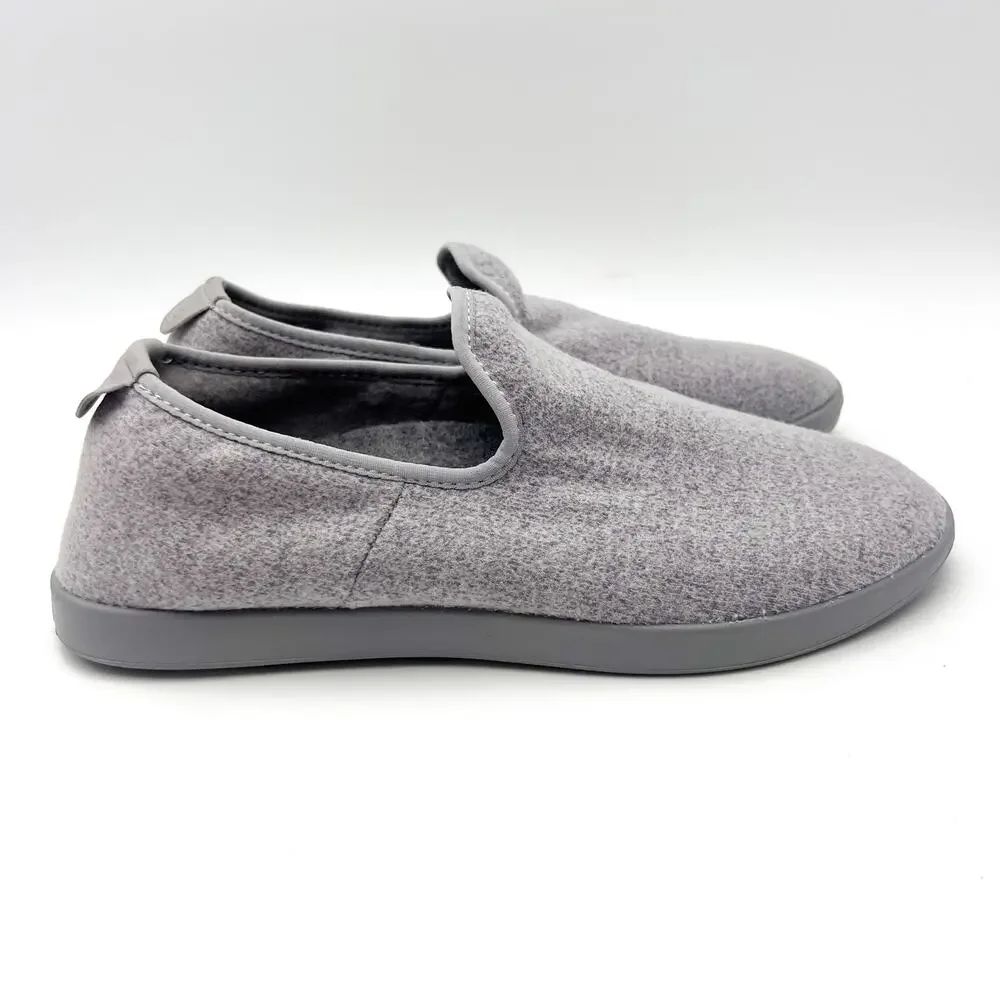 AllBirds Mens Wool Lounger Casual Sneakers Size 9 EU 41.5 Grey Slip On NWOB